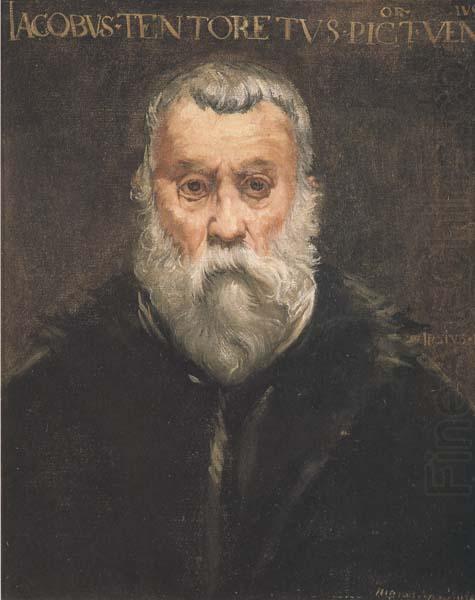 Copie d'apres le Portrait du Tintoret par lui-meme (mk40), Edouard Manet